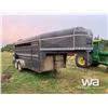 Image 2 : 1998 DEX 16 FT. T/A LIVESTOCK TRAILER