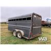 Image 4 : 1998 DEX 16 FT. T/A LIVESTOCK TRAILER
