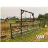 Image 2 : (3) LIVESTOCK GATES, GANTRY