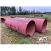 Image 1 : (2) 42" LARGE RED PIPE