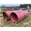 Image 2 : (2) 42" LARGE RED PIPE