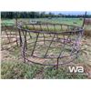 Image 1 : (5) ROUND BALE FEEDERS