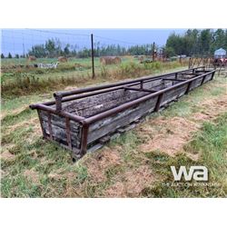 LIVESTOCK FEED BUNK