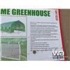Image 4 : 20 FT. X 10 FT. METAL FRAME GREENHOUSE