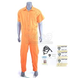 Marvel's Luke Cage (TV Series) - Luke Cage's Seagate Prison Flashback Jumpsuit Costume and Accessori