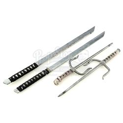 Marvel's The Defenders (TV Series) - Elektra Natchios' Bloodied Pairs of Wakizashis and Stunt Sais