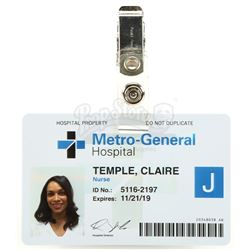 Marvel's Jessica Jones (TV Series) - Claire Temple's Clip-On Hospital Badge