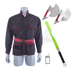 Marvel's Iron Fist (TV Series) - The Hand Guard Costume Components and Assorted Weapons