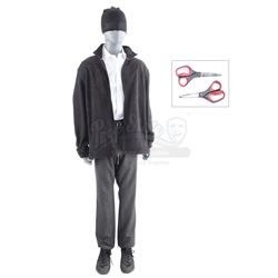 Marvel's Daredevil (TV Series) - Matt Murdock's Stunt New York Bulletin Costume, Mask, and Scissors