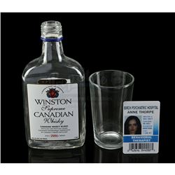 Marvel's Jessica Jones (TV Series) - Jessica Jones' Whiskey Set and Hospital Badge