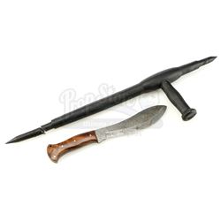 Marvel's The Defenders (TV Series) - Murakami's Steel Hunting Knife and Stunt Tonfa