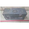 Image 4 : GALVANIZED TOOK BOX W/ INSIDE TRAY