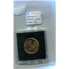 Image 2 : DISTRICT OF COLUMBIA GOLD PLATED 25 CENTS