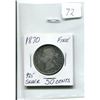 Image 1 : 1870 VICTORIA 50 CENTS