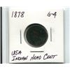 Image 1 : 1878 INDIAN HEAD CENT - USA