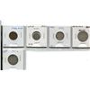 Image 1 : ONE, FIVE, TEN, TWENTY, AND TWENTY-FIVE CENT NEWFOUNDLAND COINS