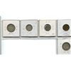 Image 2 : ONE, FIVE, TEN, TWENTY, AND TWENTY-FIVE CENT NEWFOUNDLAND COINS