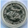 Image 2 : FLAMINGO HILTON CASINO HOTEL 20 GRAM SEVEN DOLLAR .999 FINE SILVER TOKEN