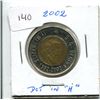 Image 2 : 2002 TOONIE DOT IN 'H' OF ELIZABETH