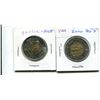 Image 1 : 2000 PEDESTAL 'D' TOONIE AND 2008 QUEBEC TOONIE