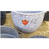 Image 6 : LOT OF SPECKLED ENAMELWARE (GSW PEARL, OTHERS)