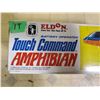 Image 3 : 1969 ELDON TOUCH COMMAND AMPHIBIAN WORKS, MISSING BATTERY COVER, IN ORIGINAL BOX HAS INSTRUCTIONS