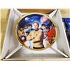Image 2 : HAMITON STAR TREK ORIGINAL SERIES 25TH ANNIVERSARY COLLECTOR PLATE WITH CERTIFICATE & POSTERS
