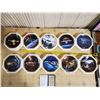 Image 1 : HAMILTON STAR TREK VOYAGES COLLECTOR PLATES COMPLETE SET OF 10