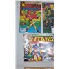 Image 2 : 5 VINTAGE COMICS. TITANS(UK) 2, THE PHANTOM, BULLSEYE CAPTAIN ATOM & MORE