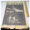 Image 1 : 1969 VANCOUVER SUN "MOON LANDING" NEWS PAPER