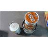 Image 2 : GULF GREASE CAN + 2 FULL OIL CANS
