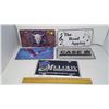Image 1 : SET OF 5 CUSTOM LICENSE PLATES