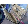 Image 3 : WICKER MAGAZINE RACK