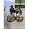 Image 1 : 4 TEA POTS - 3 COPPER AND 1 CERAMIC