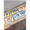 Image 3 : 1970 TO 1976 SASKATCHEWAN LICENSE PLATES