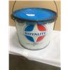 Image 1 : ROYAL LITE 25LBS GREASE PAIL - HARD TO FIND IN THIS CONDITION!