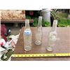 Image 2 : 3 VINTAGE GLASS POP BOTTLES