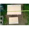 Image 2 : CHILD'S DESK AND BENCH (20 1/2 X 14 3/4 X 20" H)