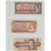 Image 1 : 3 CANADIAN $2 - 1954, 1974, 1986