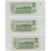 Image 2 : 3 CANADIAN $1 - 1973