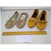Image 1 : 2 PAIRS OF MOCCASINS