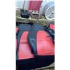 Image 3 : BUCKET SEAT COVERS, RED AND BLACK