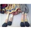 Image 5 : 5 HANDMADE RAG DOLLS