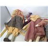 Image 8 : 5 HANDMADE RAG DOLLS