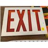 Image 2 : EXIT SIGN AND TIN BOARDS