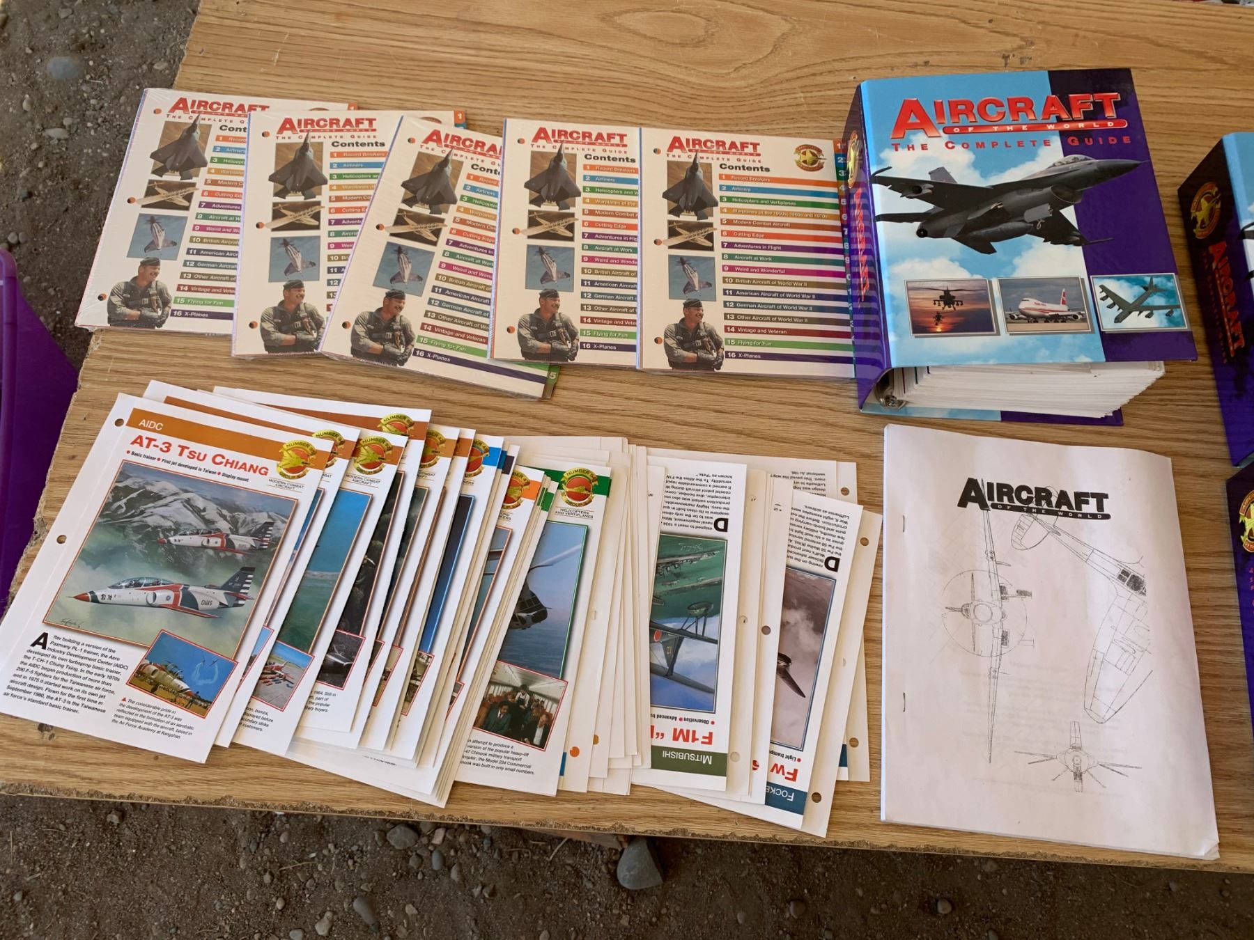 COLLECTION OF AIRCRAFT COMPLETE GUIDE MODULES