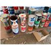 Image 1 : LOT OF MISC. OIL/TRANSMISSION/ANTIFREEZE TINS