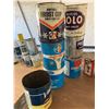Image 1 : LOT OF MISC. OIL/TRANSMISSION/ANTIFREEZE TINS