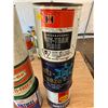 Image 2 : LOT OF MISC. OIL/TRANSMISSION/ANTIFREEZE TINS