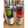 Image 2 : LOT OF MISC. OIL/TRANSMISSION/ANTIFREEZE TINS